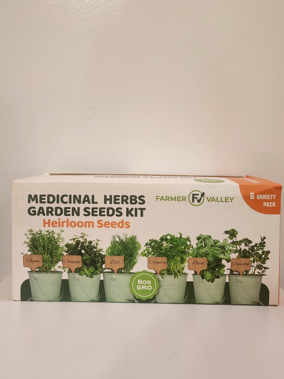 Farmer Valley Medicinal Herbs Garden  Starter Kit With Seeds (6 Varieties)
